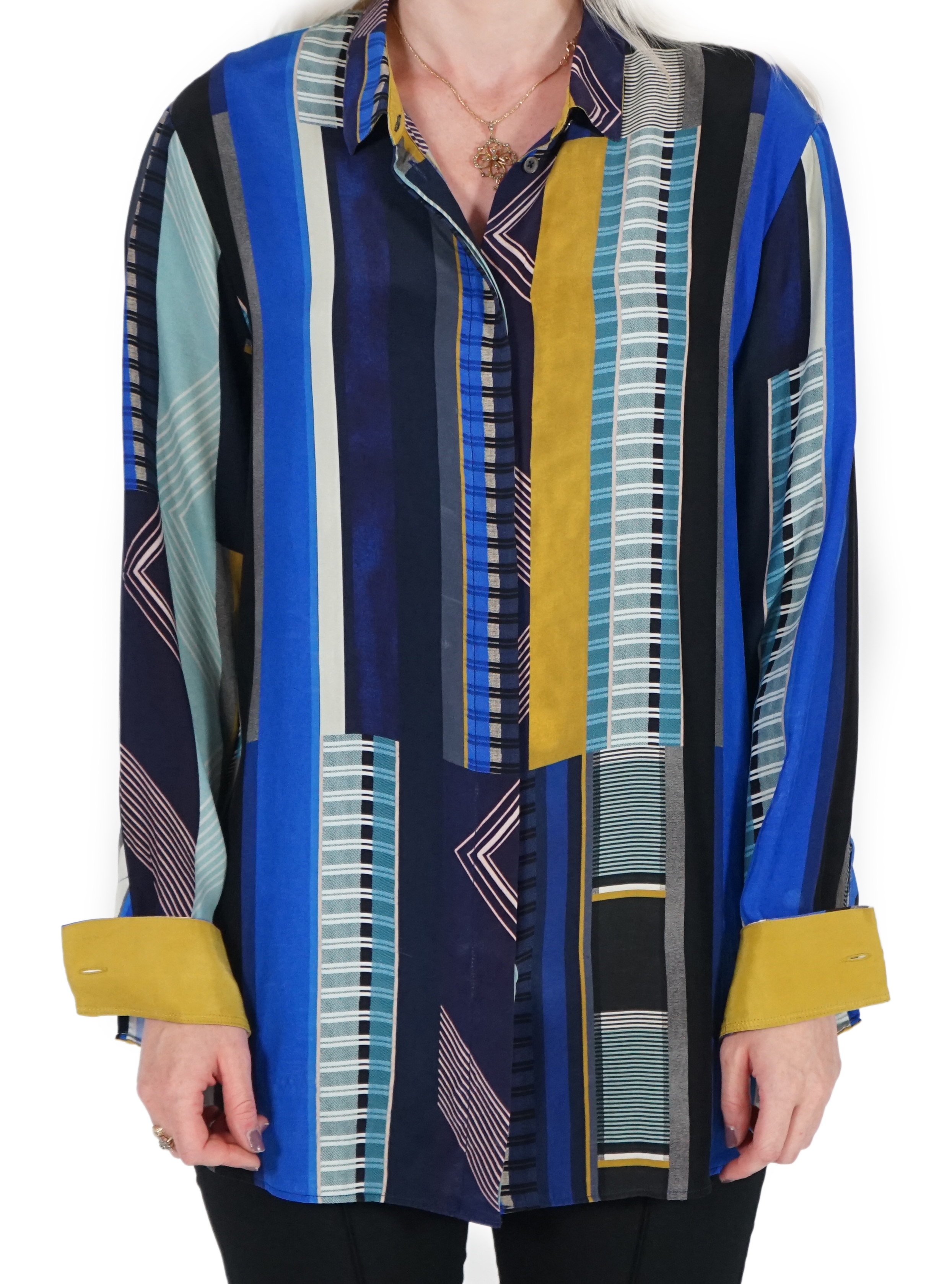 A Paul Smith silk blouse, Size 44
